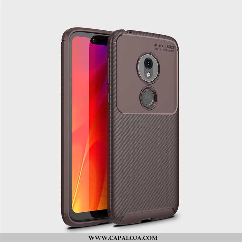 Capa Moto G7 Play Soft Fosco Completa Antiqueda Preto, Capas Moto G7 Play Protetoras Baratos