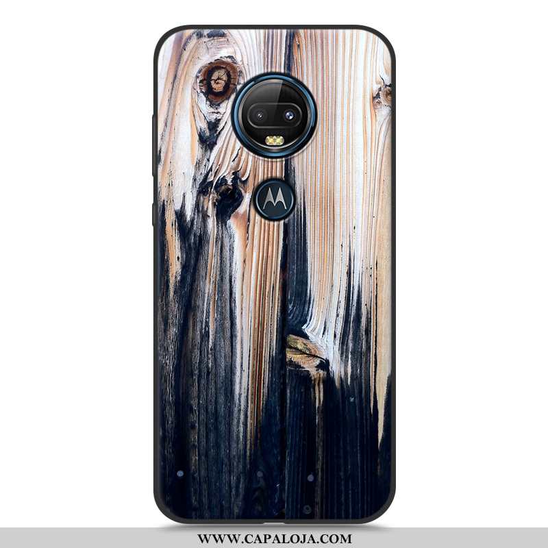 Capa Moto G7 Plus Criativas Protetoras Cases Minimalista Branco, Capas Moto G7 Plus Madeira Baratos