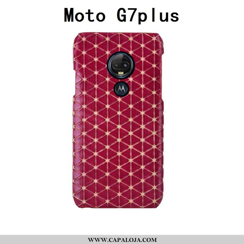 Capa Moto G7 Plus Protetoras Feminino Antiqueda Capas Vermelho, Moto G7 Plus Estiloso Promoção