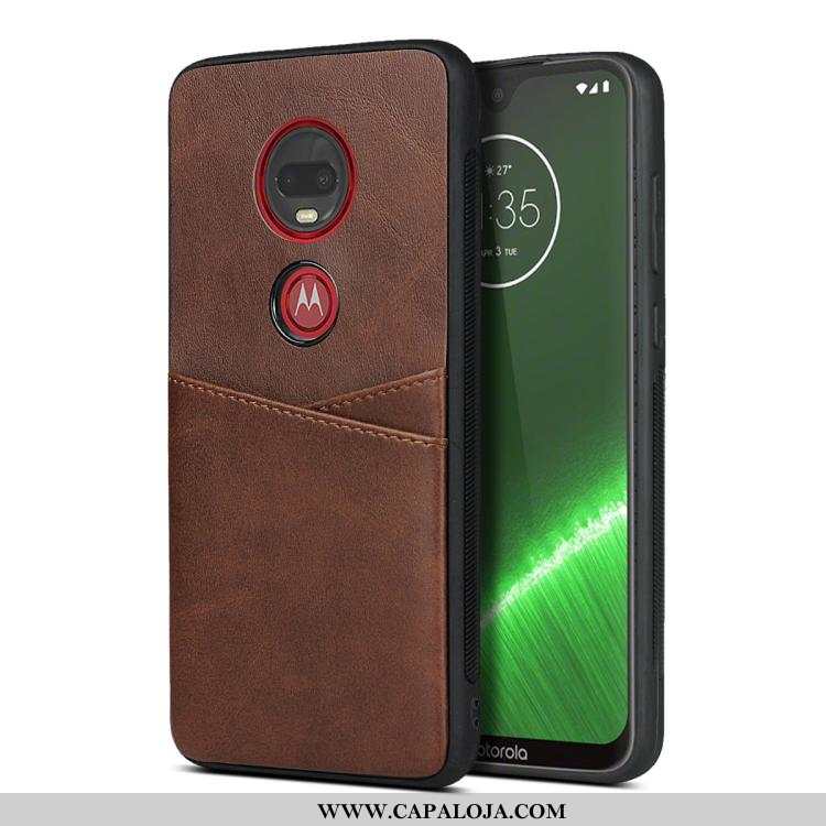 Capa Moto G7 Plus Silicone Telemóvel Capas Amarela Amarelo, Moto G7 Plus Soft Baratas