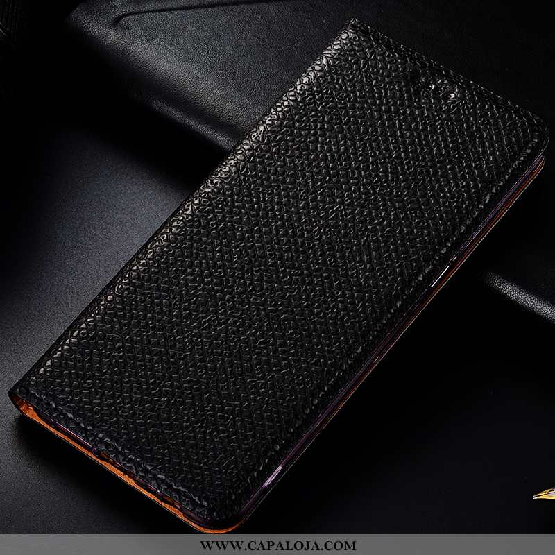 Capa Moto G7 Power Couro Malha Antiqueda Preto, Capas Moto G7 Power Couro Genuíno Baratos