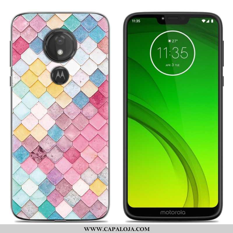 Capa Moto G7 Power Criativas Azul Personalizado Cases, Capas Moto G7 Power Tendencia Baratos