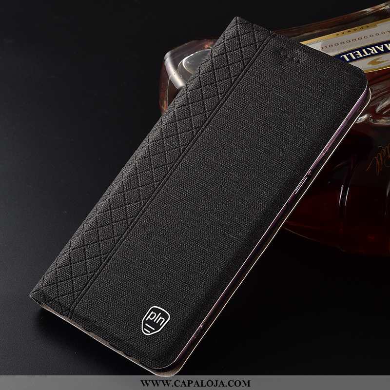 Capa Moto G7 Power Protetoras Antiqueda Capas Telemóvel Castanho, Moto G7 Power Linho Baratas