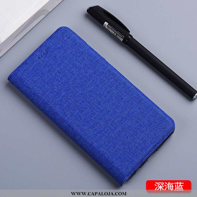 Capa Moto G8 Linho Protetoras Azul Antiqueda, Capas Moto G8 Couro Comprar