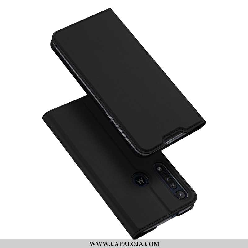 Capa Moto G8 Plus Protetoras Nova Cases Negócio Azul Escuro, Capas Moto G8 Plus Couro Online