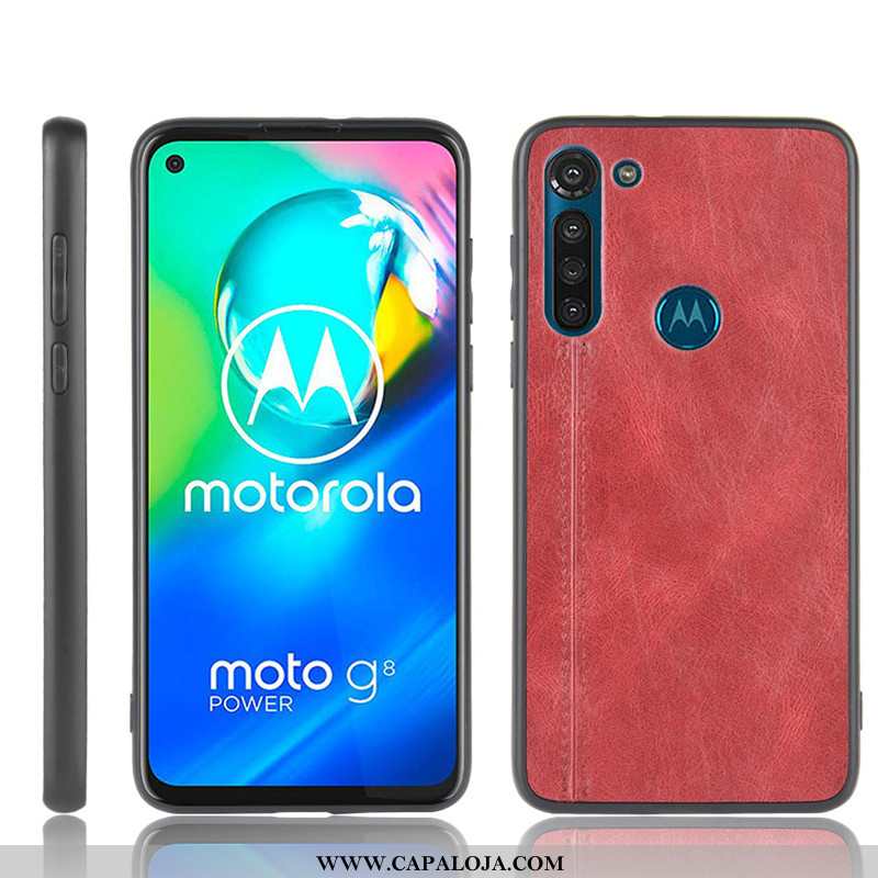 Capa Moto G8 Power Protetoras Resistente Cases Vermelha Vermelho, Capas Moto G8 Power Vaca Promoção