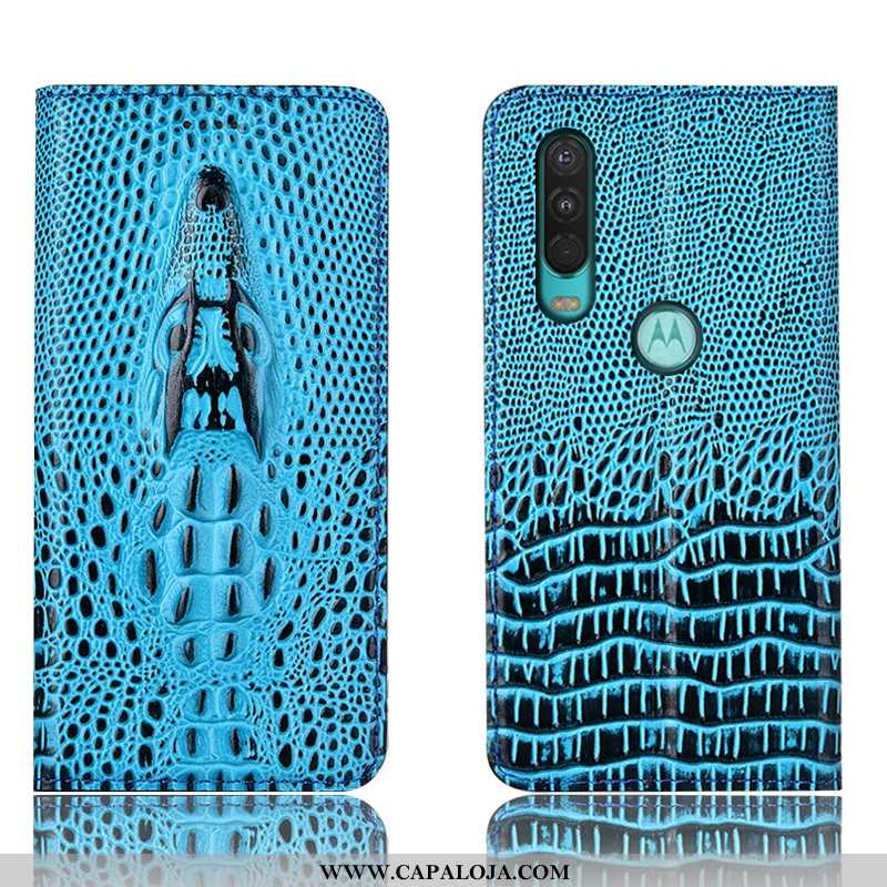 Capa Motorola One Action Protetoras Antiqueda Cover Capas Azul, Motorola One Action Couro Online