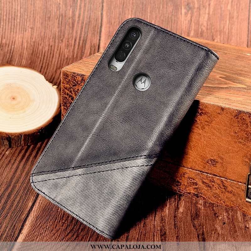 Capa Motorola One Action Protetoras Antiqueda Suporte Completa Vermelho, Capas Motorola One Action C