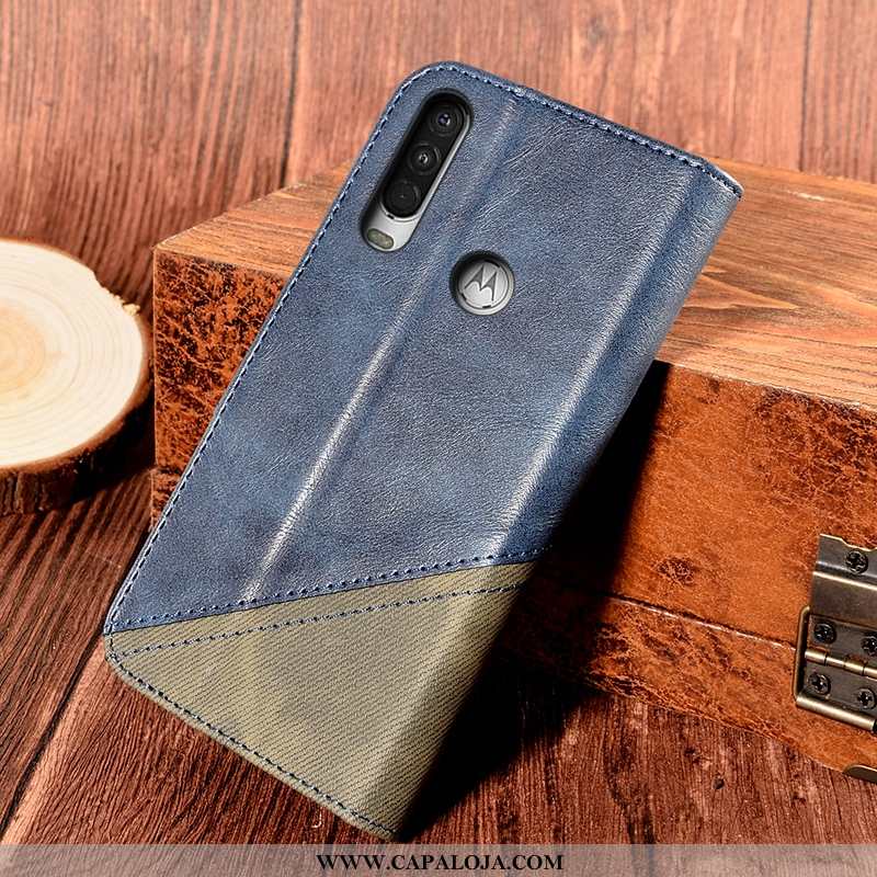 Capa Motorola One Action Protetoras Antiqueda Suporte Completa Vermelho, Capas Motorola One Action C