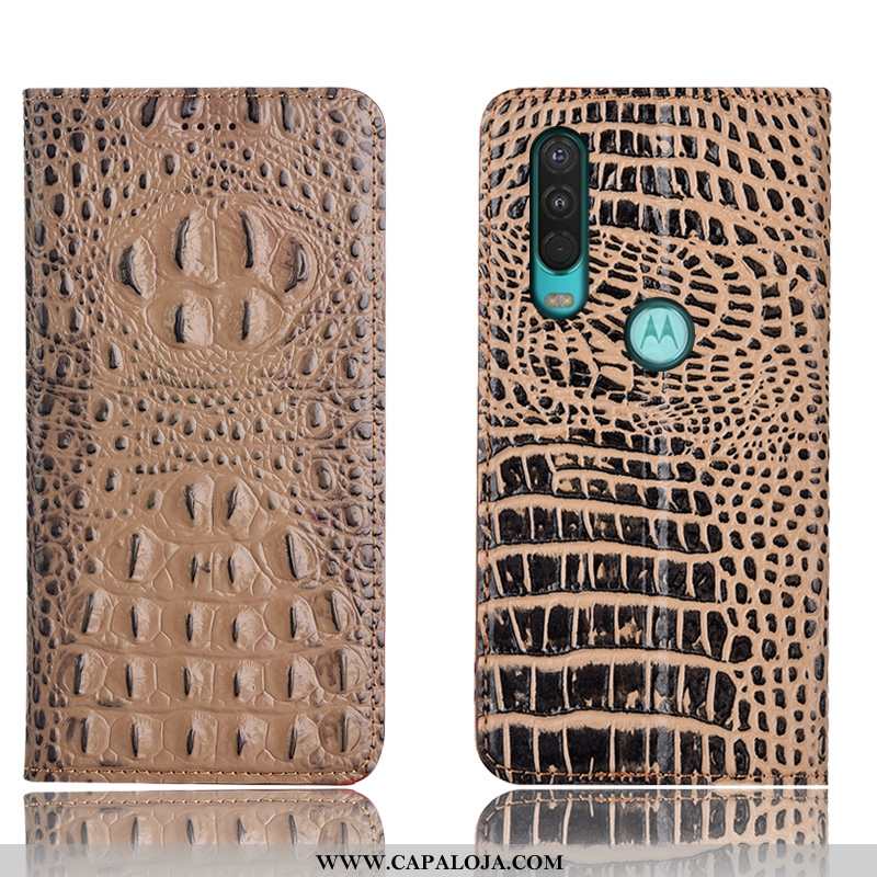 Capa Motorola One Action Protetoras Cases Telemóvel Antiqueda Azul, Capas Motorola One Action Couro 