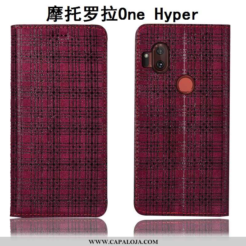 Capa Motorola One Hyper Couro Legitimo Suede Cases Marrom Castanho, Capas Motorola One Hyper Proteto