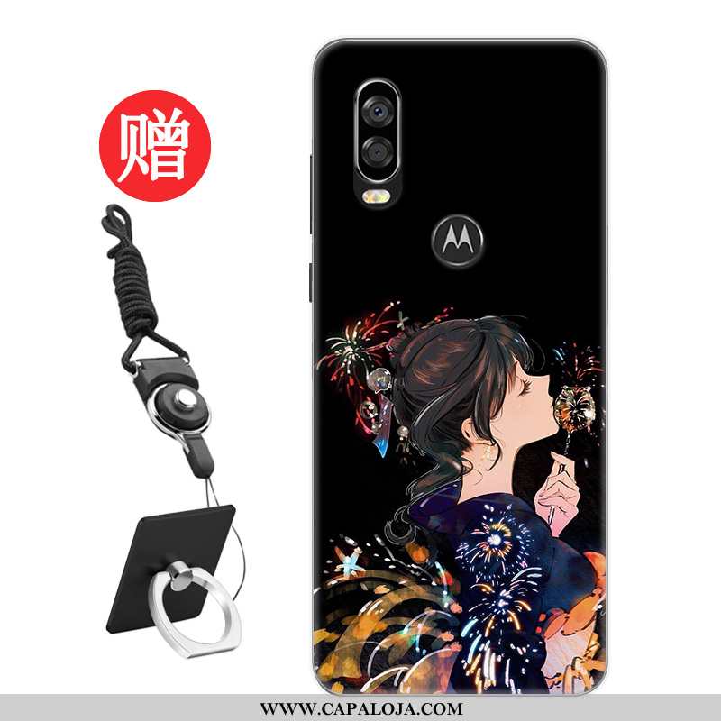 Capa Motorola One Vision Personalizada Costume Protetoras Vermelha Vermelho, Capas Motorola One Visi