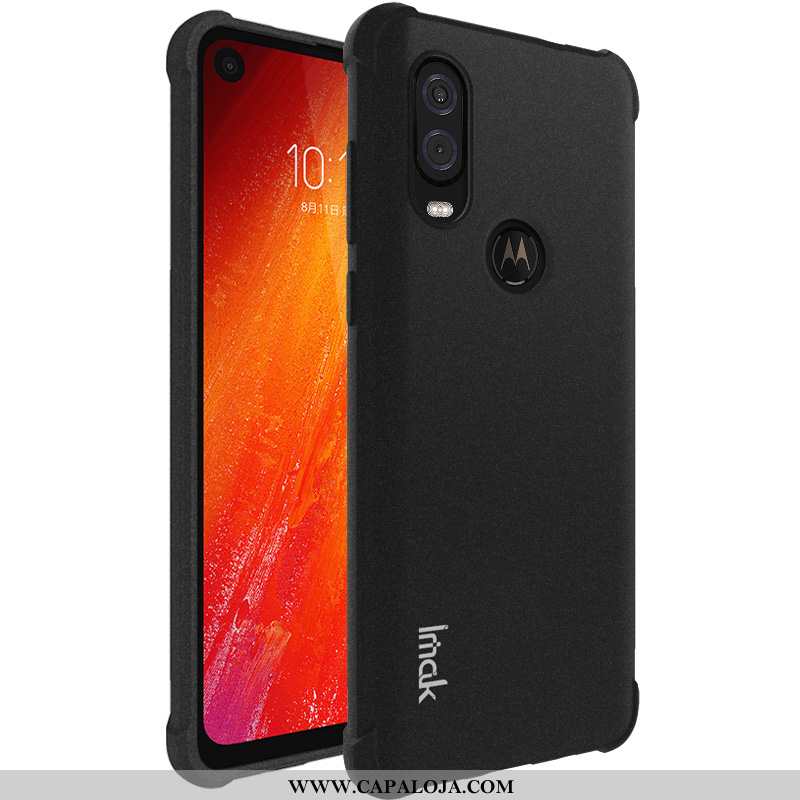 Capa Motorola One Vision Protetoras Cases Antiqueda Soft Preto, Capas Motorola One Vision Clara Onli