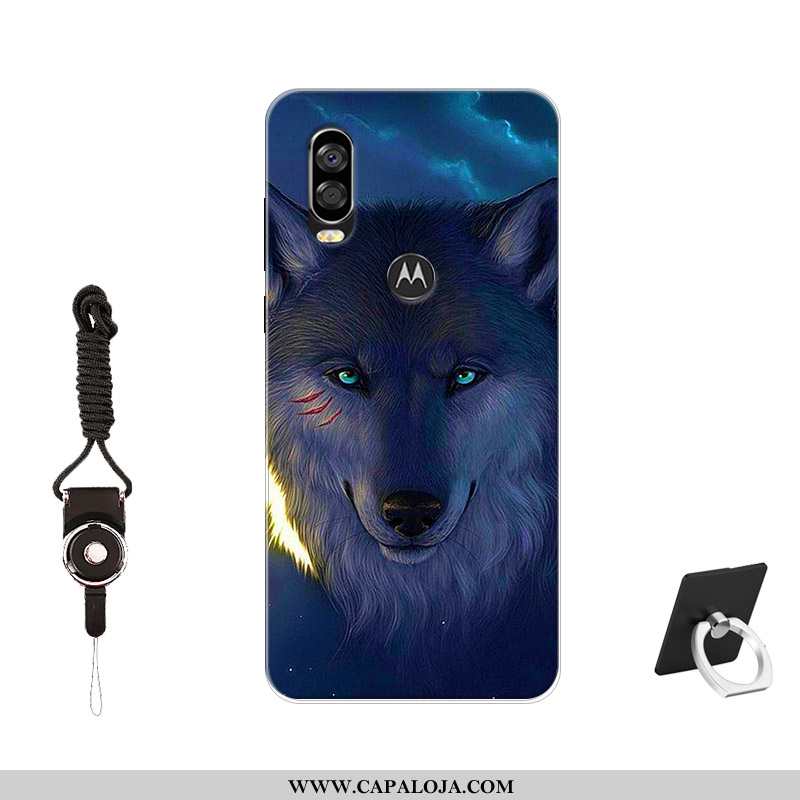 Capa Motorola One Vision Silicone Customizadas Cases Protetoras Preto, Capas Motorola One Vision Ten