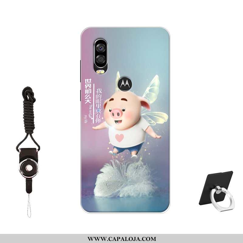 Capa Motorola One Vision Silicone Customizadas Cases Protetoras Preto, Capas Motorola One Vision Ten