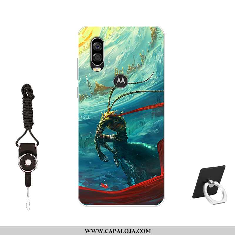 Capa Motorola One Vision Silicone Customizadas Cases Protetoras Preto, Capas Motorola One Vision Ten