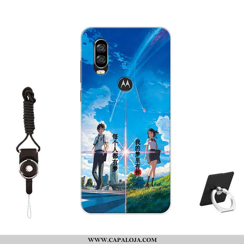 Capa Motorola One Vision Silicone Customizadas Cases Protetoras Preto, Capas Motorola One Vision Ten