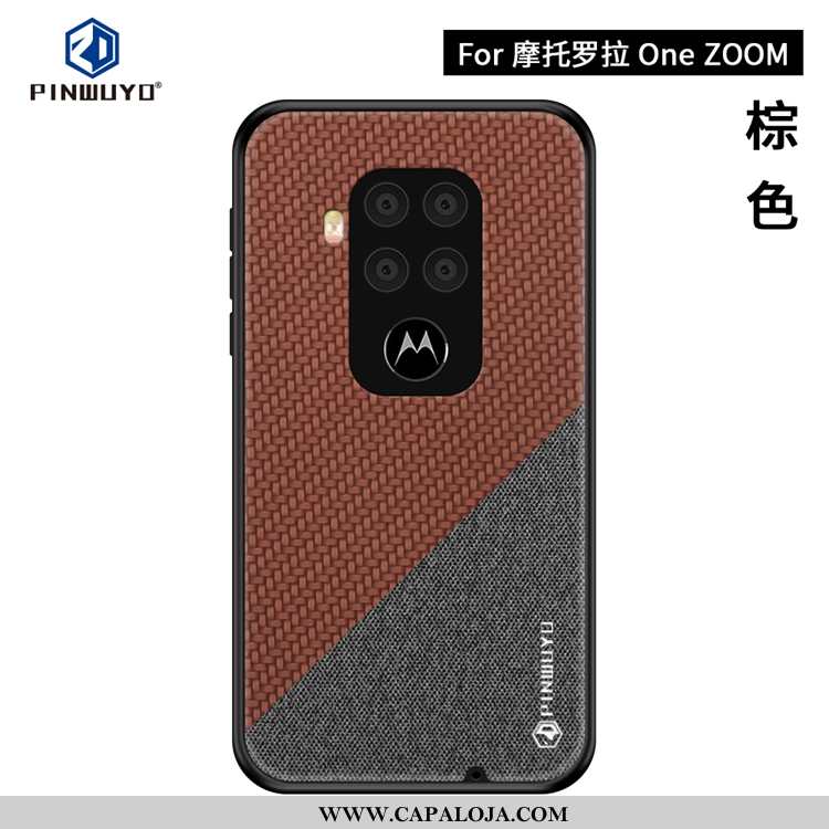 Capa Motorola One Zoom Super Capas Lona Telemóvel Azul Escuro, Motorola One Zoom Slim Online