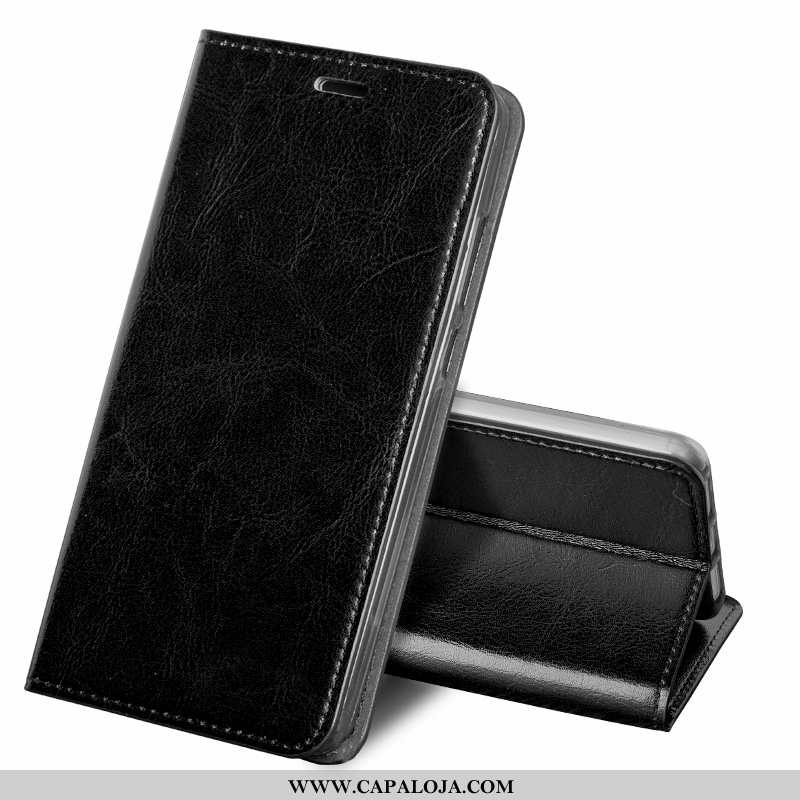 Capa Nokia 1.3 Soft Negócio Couro Legitimo Preto, Capas Nokia 1.3 Protetoras Promoção