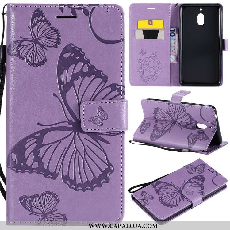 Capa Nokia 2.1 Silicone Soft Roxa Cover Roxo, Capas Nokia 2.1 Couro Comprar