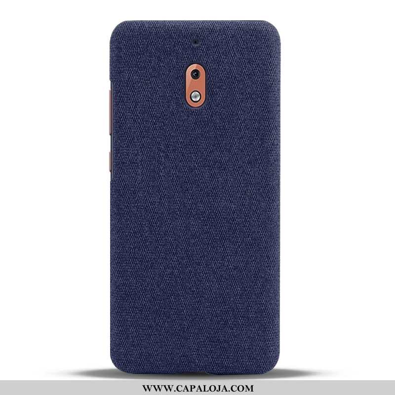 Capa Nokia 2.1 Slim Antiqueda Capas Tecido Cinza, Nokia 2.1 Protetoras Promoção