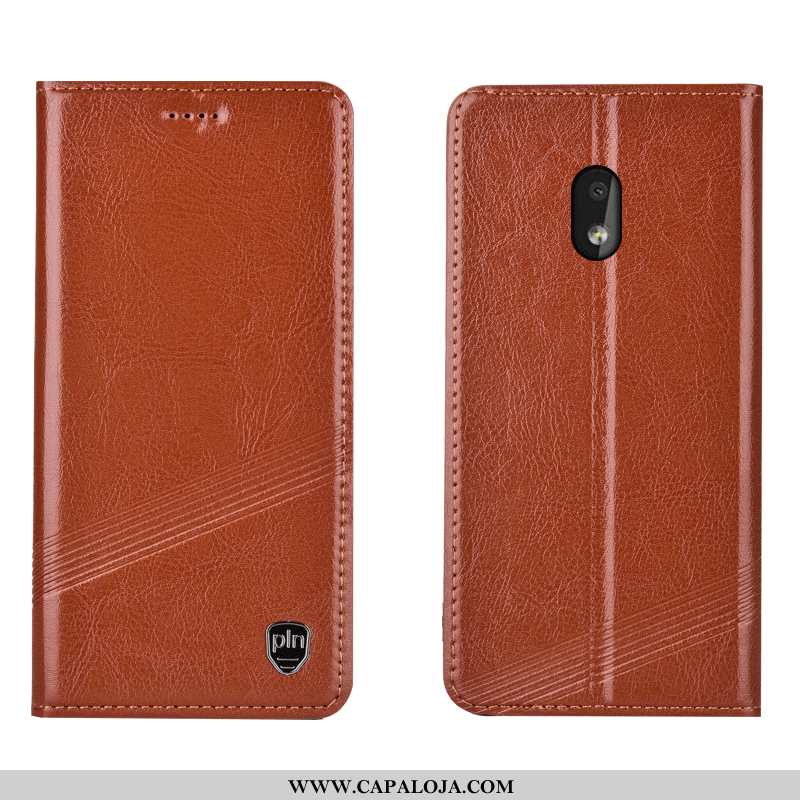 Capa Nokia 2.2 Protetoras Fio Cases Telemóvel Castanho, Capas Nokia 2.2 Couro Genuíno Comprar