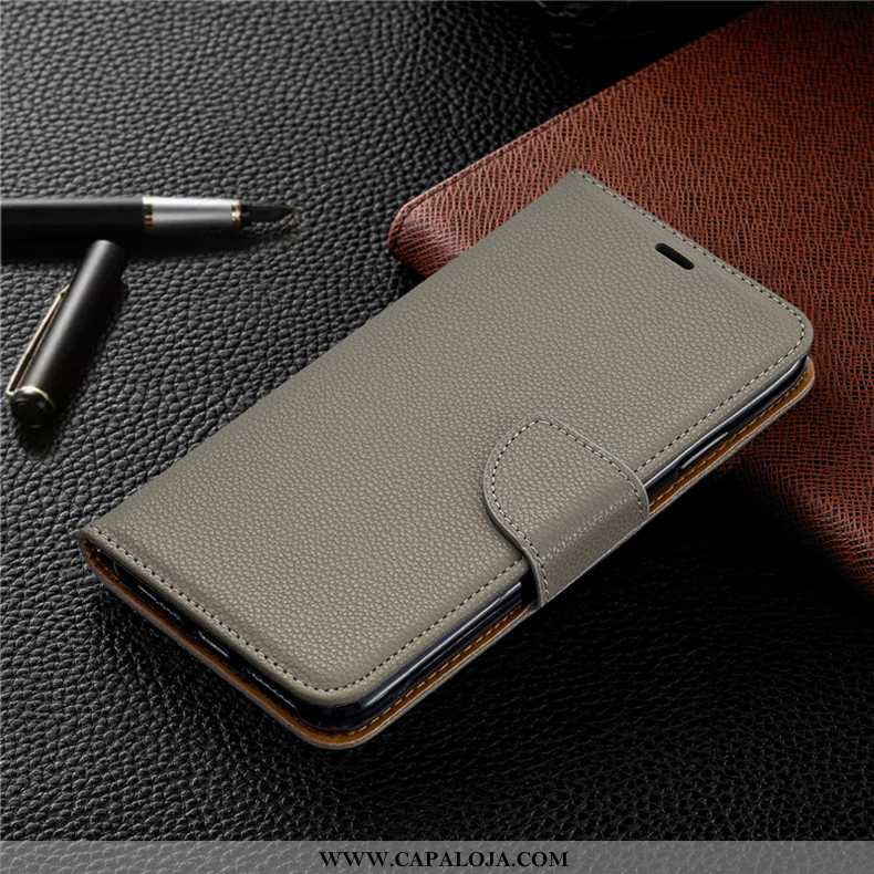 Capa Nokia 2.3 Couro Cover Masculino Preto, Capas Nokia 2.3 Protetoras Venda