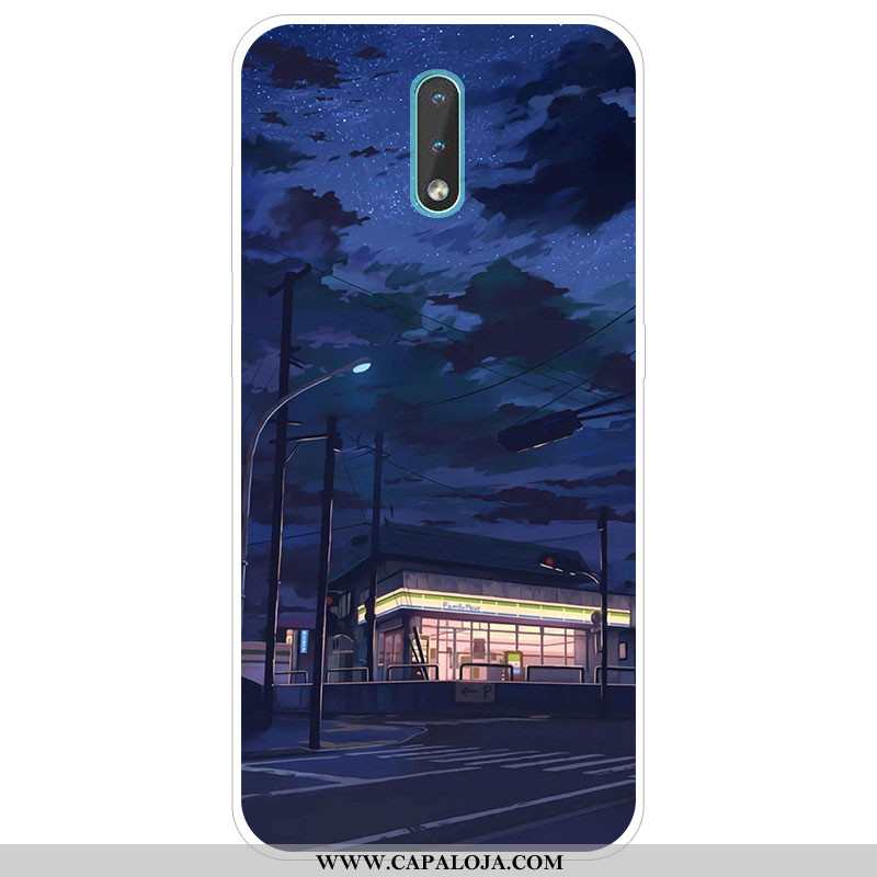 Capa Nokia 2.3 Desenho Animado Telemóvel Masculino Capas Cinza, Nokia 2.3 Tendencia Baratas