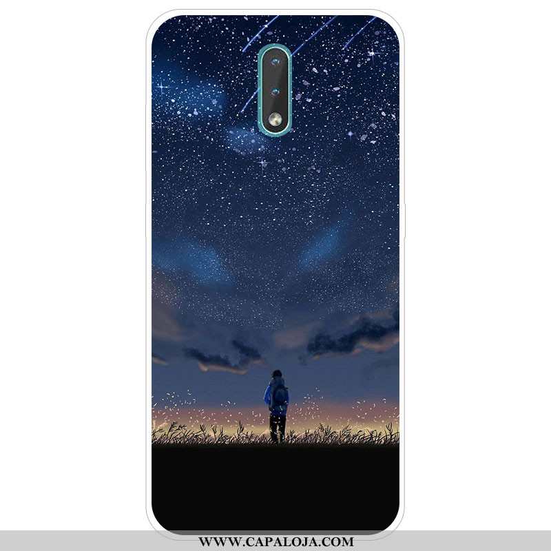 Capa Nokia 2.3 Desenho Animado Telemóvel Masculino Capas Cinza, Nokia 2.3 Tendencia Baratas