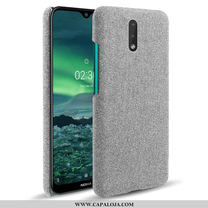 Capa Nokia 2.3 Protetoras Tecido Capas Telemóvel Castanho, Nokia 2.3 Cases Promoção