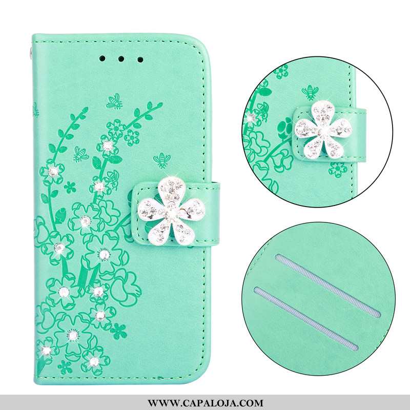 Capa Nokia 3.1 Couro Fold Rosa Cases, Capas Nokia 3.1 Protetoras Venda