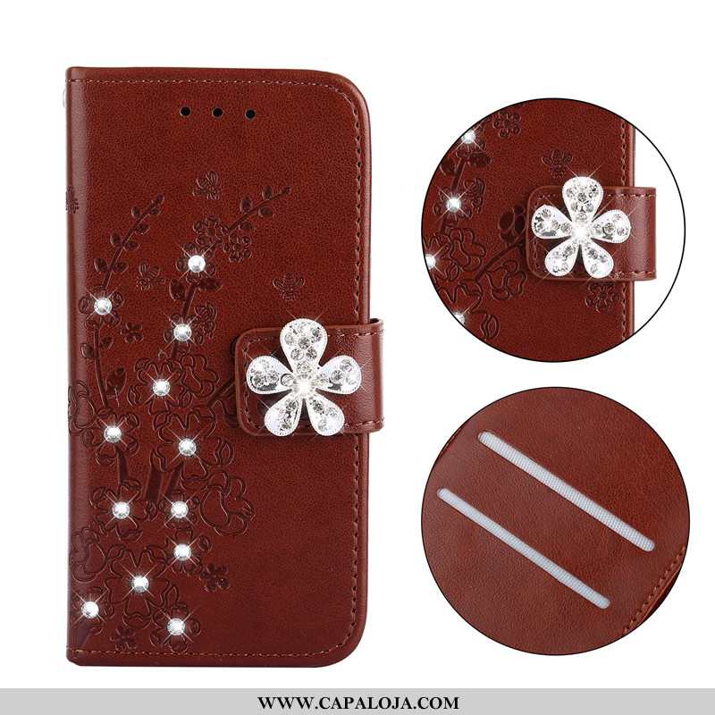 Capa Nokia 3.1 Couro Fold Rosa Cases, Capas Nokia 3.1 Protetoras Venda