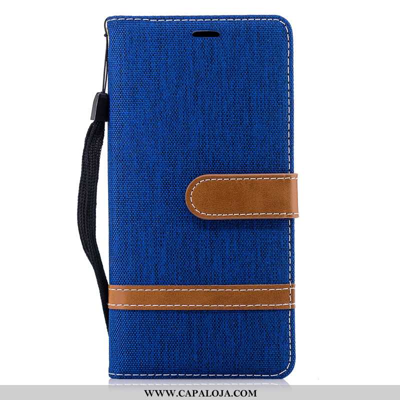 Capa Nokia 3.1 Criativas Feminino Azul Escuro Cases, Capas Nokia 3.1 Carteira Baratos