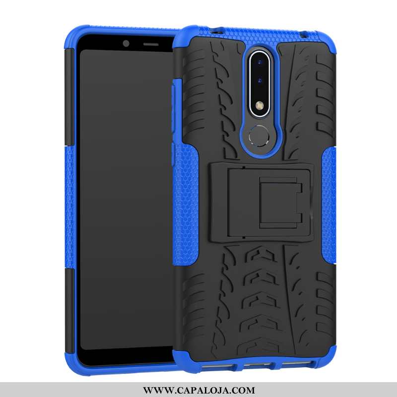 Capa Nokia 3.1 Plus Protetoras Telemóvel Azul Termico, Capas Nokia 3.1 Plus Antiqueda Promoção