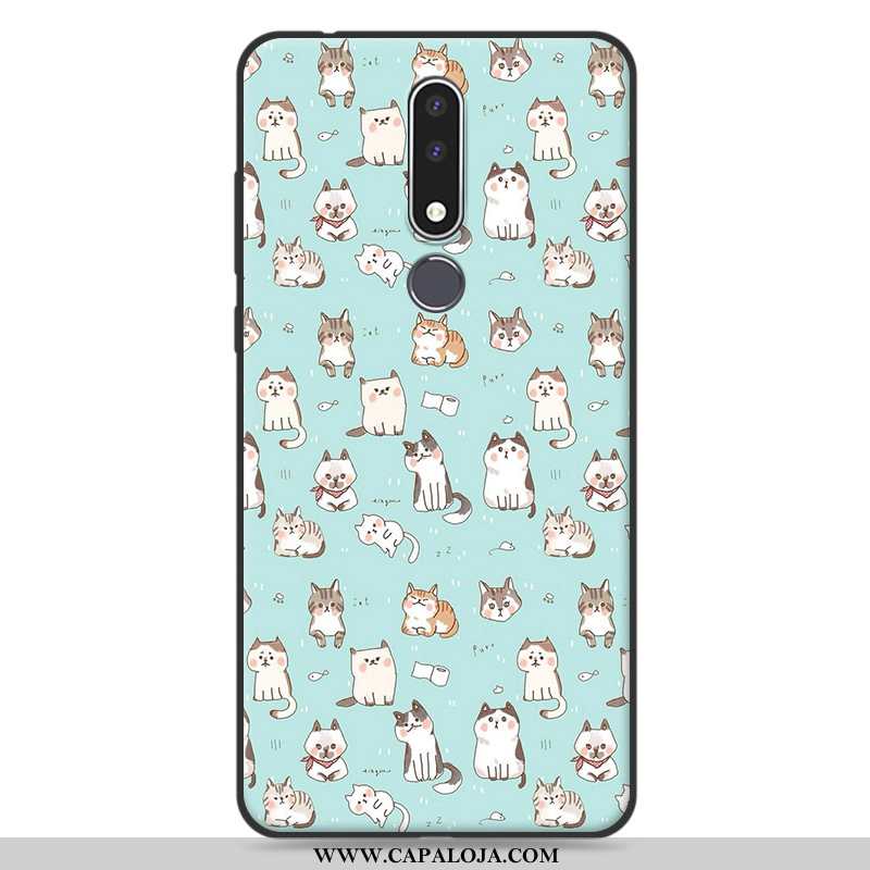 Capa Nokia 3.1 Plus Soft Tendencia Antiqueda Azul, Capas Nokia 3.1 Plus Protetoras Promoção