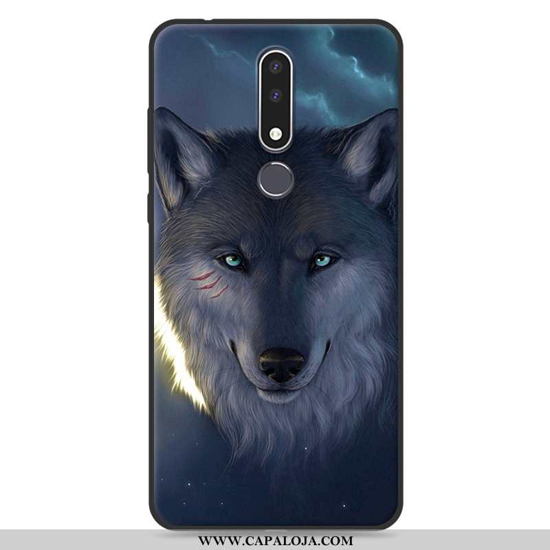 Capa Nokia 3.1 Plus Soft Tendencia Antiqueda Azul, Capas Nokia 3.1 Plus Protetoras Promoção