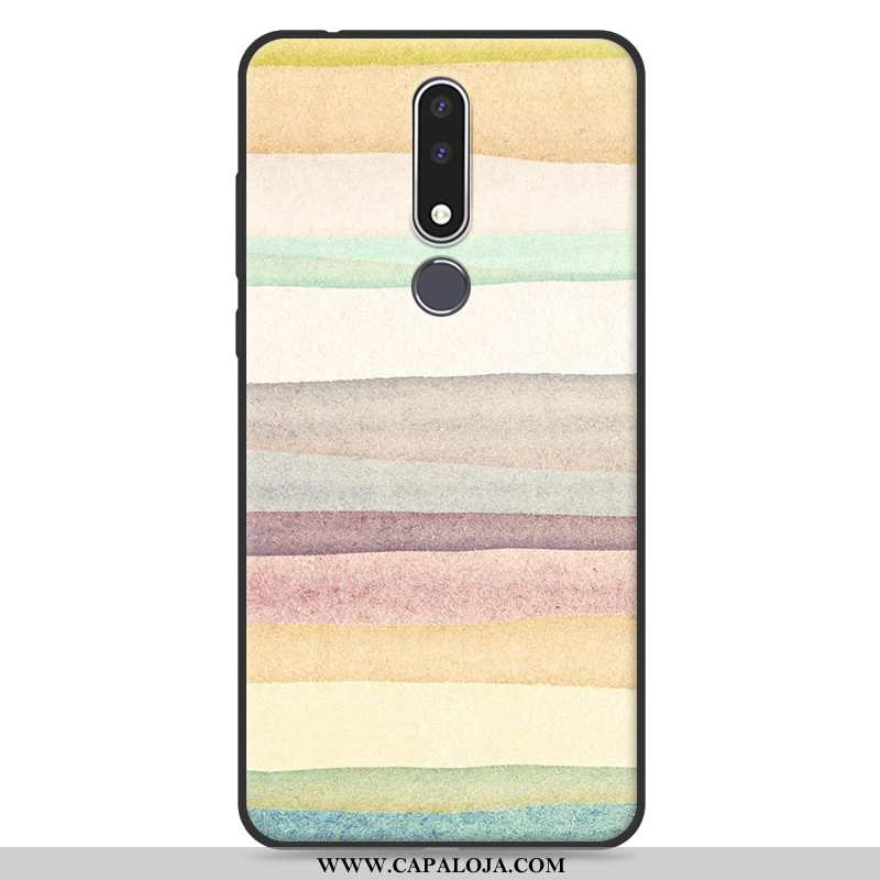 Capa Nokia 3.1 Plus Soft Tendencia Antiqueda Azul, Capas Nokia 3.1 Plus Protetoras Promoção