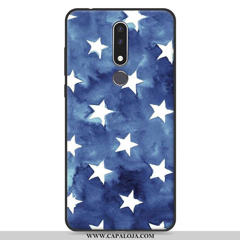 Capa Nokia 3.1 Plus Soft Tendencia Antiqueda Azul, Capas Nokia 3.1 Plus Protetoras Promoção