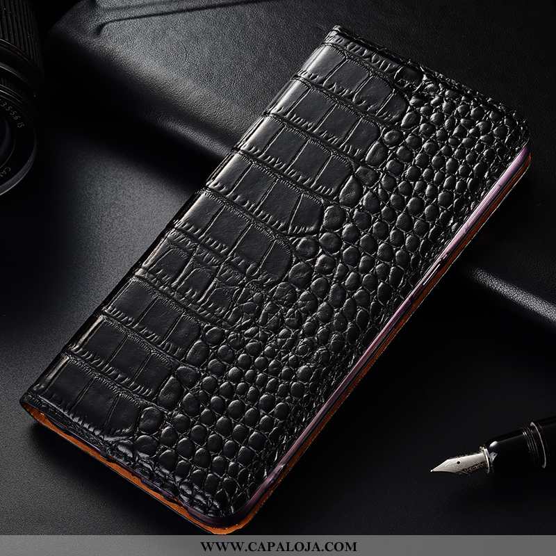 Capa Nokia 4.2 Couro Genuíno Cases Telemóvel Cover Castanho, Capas Nokia 4.2 Protetoras Online