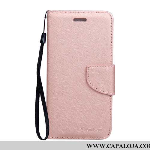 Capa Nokia 4.2 Couro Vermelha Cases Seda Rosa, Capas Nokia 4.2 Protetoras Baratas