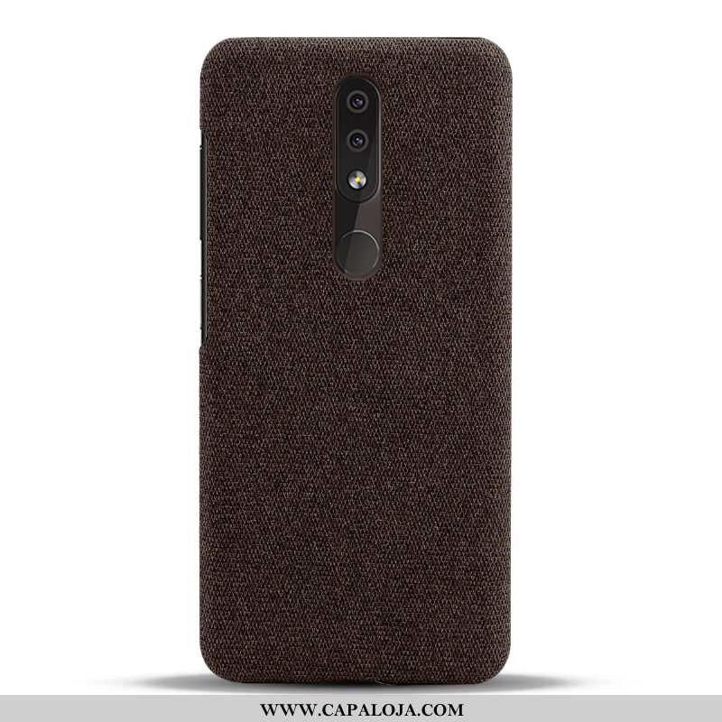 Capa Nokia 4.2 Slim Frente Telemóvel Cases Cinza, Capas Nokia 4.2 Protetoras Promoção