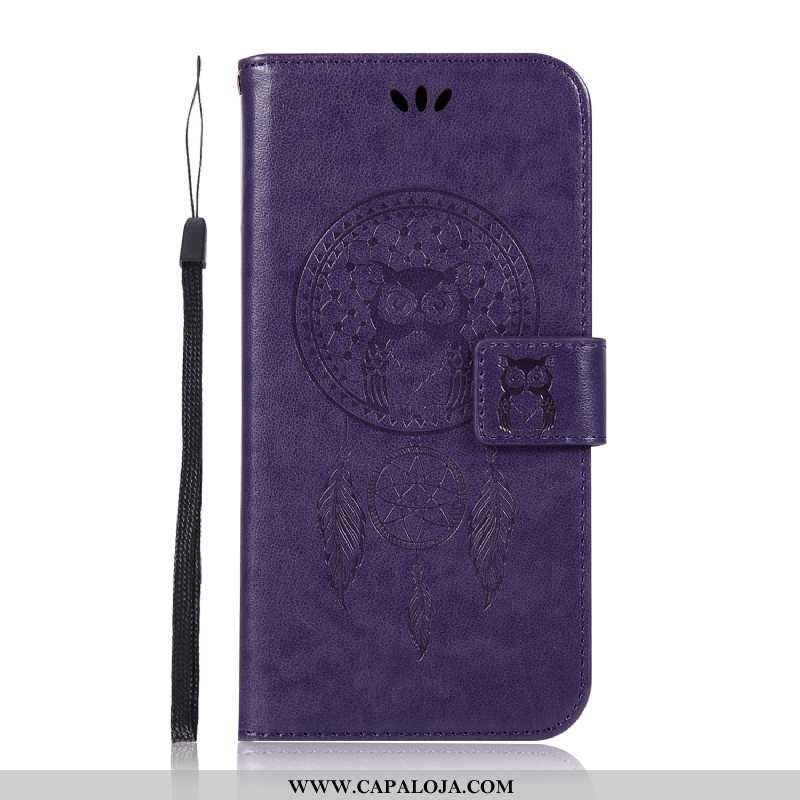 Capa Nokia 5.1 Couro Carteira Coruja Verde, Capas Nokia 5.1 Estampada Promoção