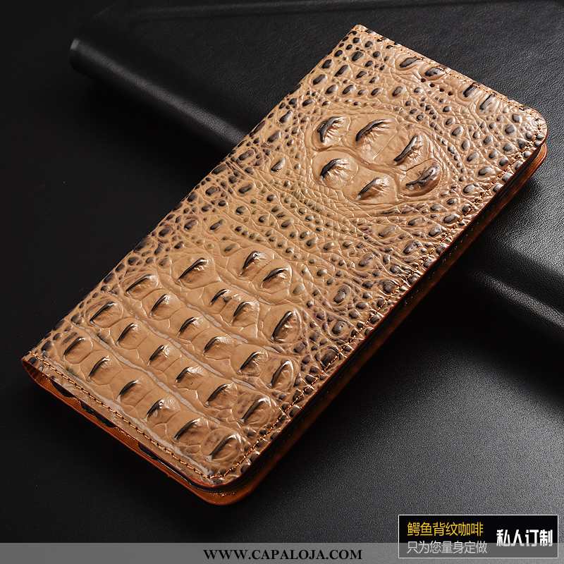 Capa Nokia 5.1 Plus Couro Genuíno Cases Caqui Capas, Nokia 5.1 Plus Protetoras Venda