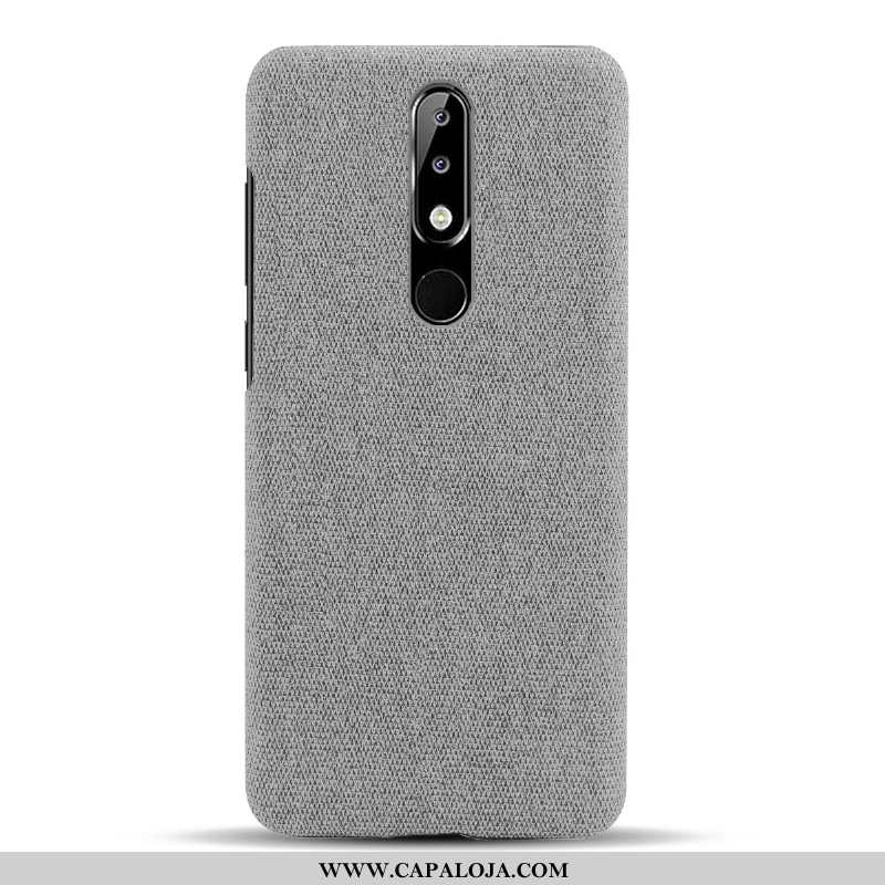 Capa Nokia 5.1 Plus Slim Telemóvel Cases Vermelha Vermelho, Capas Nokia 5.1 Plus Protetoras Baratas