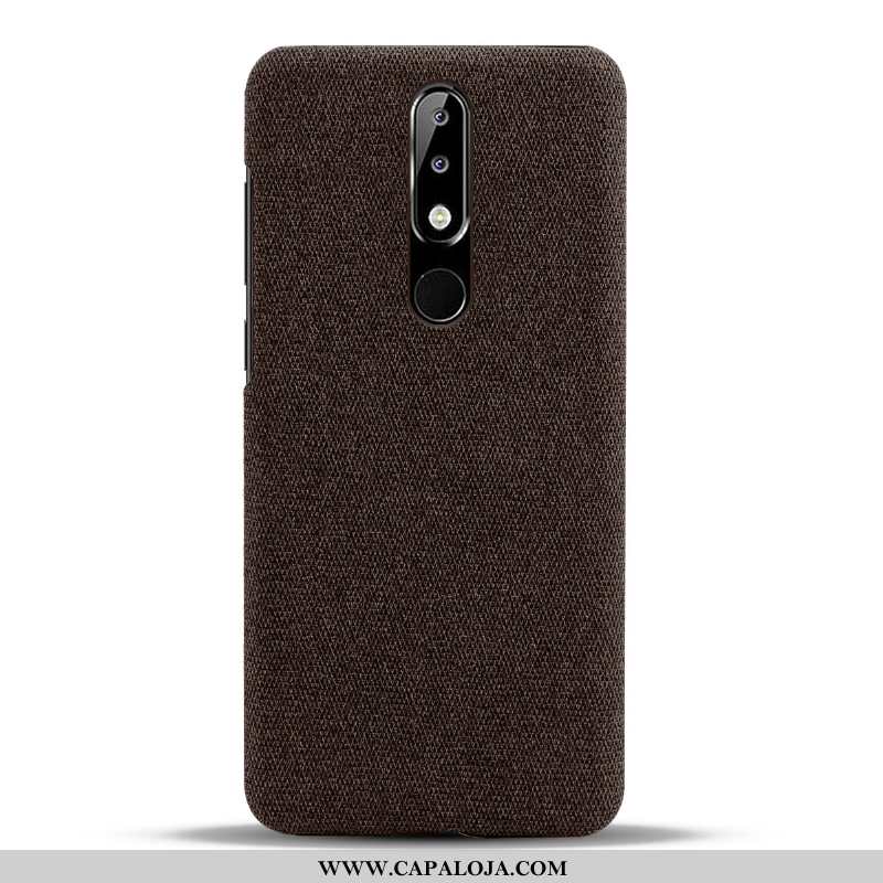 Capa Nokia 5.1 Plus Slim Telemóvel Cases Vermelha Vermelho, Capas Nokia 5.1 Plus Protetoras Baratas