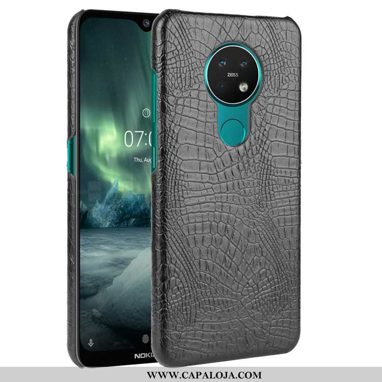 Capa Nokia 5.3 Couro Telemóvel Preto Capas, Nokia 5.3 Tendencia Promoção