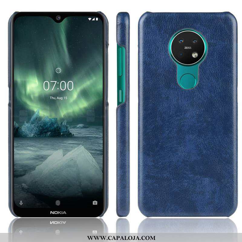 Capa Nokia 6.2 Couro Capas Marrom Antiderrapante Castanho, Nokia 6.2 Super Barato