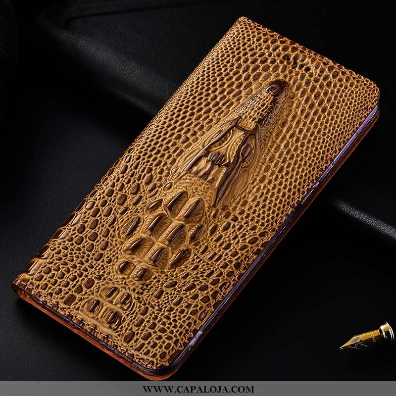 Capa Nokia 6.2 Protetoras Cases Antiqueda Completa Amarelo, Capas Nokia 6.2 Couro Genuíno Barato