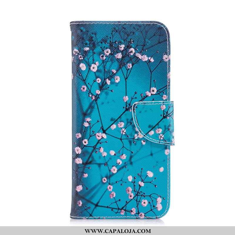 Capa Nokia 6.2 Protetoras Pintado Telemóvel Azul, Capas Nokia 6.2 Couro Promoção