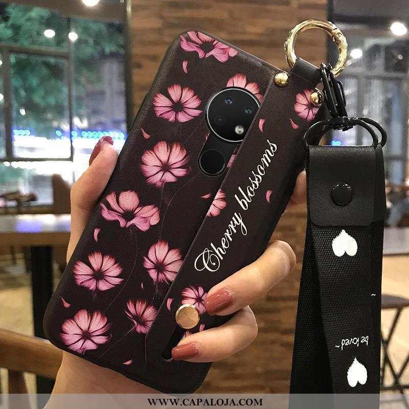 Capa Nokia 6.2 Soft Telemóvel Series Novas Rosa, Capas Nokia 6.2 Protetoras Barato